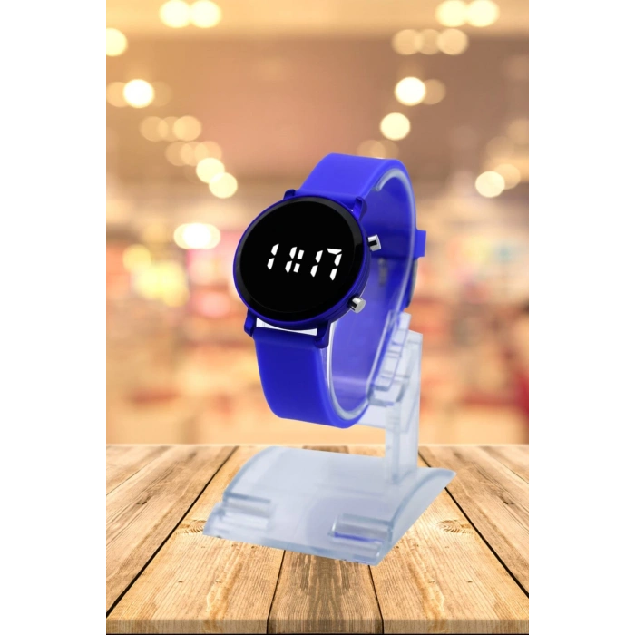 Rodium Çocuk Kol Saati Silikon Kordonlu Led Çocuk Saati 8 Yaş Ve Üzeri Lacivert (010)