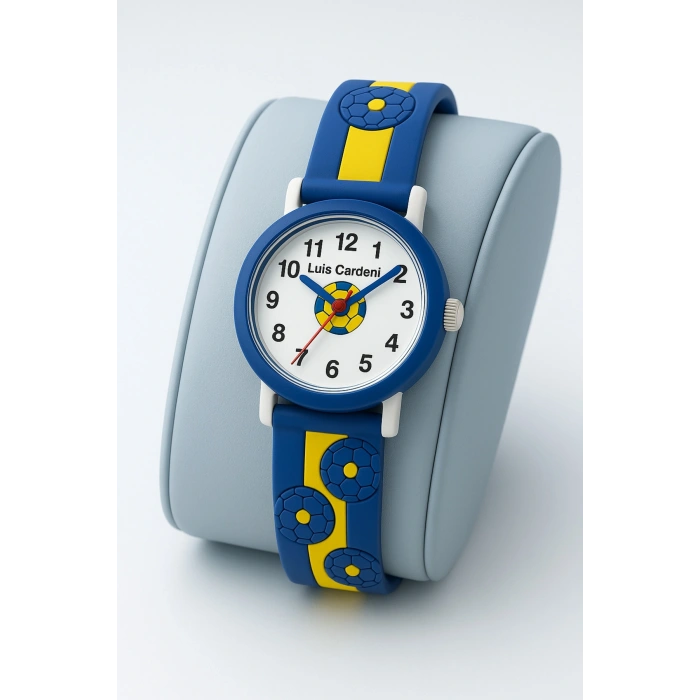 Rodium 12016 Analog Çocuk Kol Saati Taraftar Sarı Lacivert