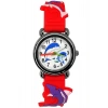 Rodium Çocuk Kol Saati Yunus Balık Desenli 12032 Kırmızı