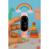 Rodium Çocuk Kol Saati Dokunmatik Led Su Geçirmez Tavşan Pudra Pembesi  (Akıllı Saat Değildir)