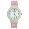 Rodium Çocuk Kol Saati Su Geçirmez Analaog Pembe-Beyaz (2220)