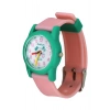 Rodium Çocuk Kol Saati Su Geçirmez Analaog Pembe-Yeşil (2211)