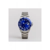 Rodium Erkek Kol Saati Metal Takvimli Paslanmaz Kararmaz Mavi Kasa-Mavi Kadran
