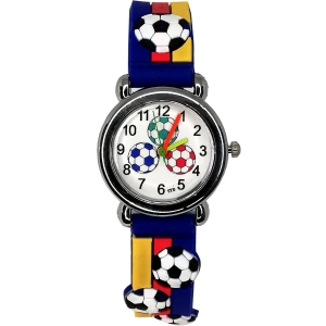 Rodium Çocuk Kol Saati Futbol Top Deseneli 12033 Lacivert