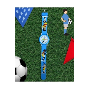 Rodium Çocuk Saati Top Oynayan Çocuk Mavi