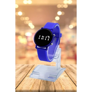 Rodium Çocuk Kol Saati Silikon Kordonlu Led Çocuk Saati 8 Yaş Ve Üzeri Lacivert (010)