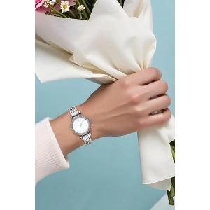Rodium Kadın Metal Kol Saati Gümüş