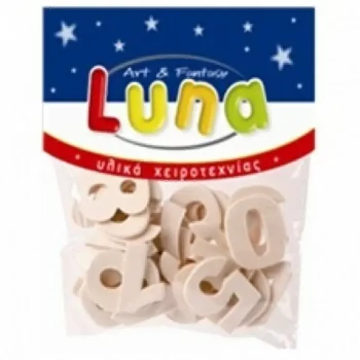 Ahşap Rakamlar 25mm 30 Lu Lna0601673