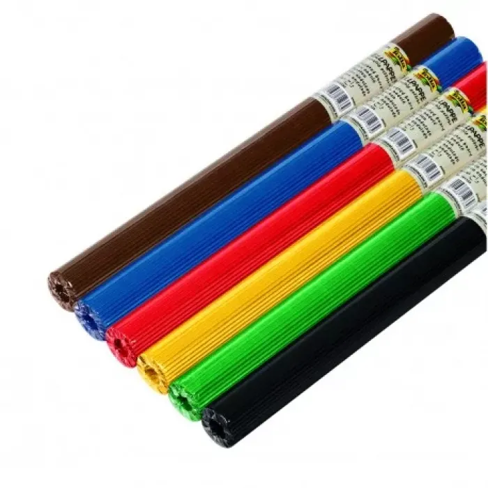 Folia Oluklu Mukavva 50x70 - Sarı 741112