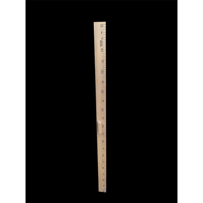 ADA Ahşap Cetvel Tutma Yerli 100 CM Tahta Büro Cetvel (Tutmalı) (1 adet)