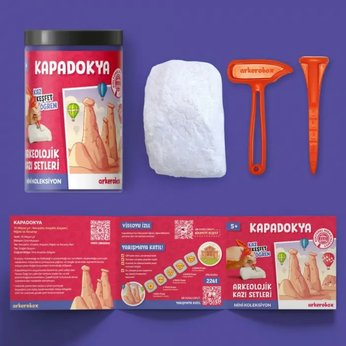 ARKEOLOJİK KAZI SETİ KAPADOKYA