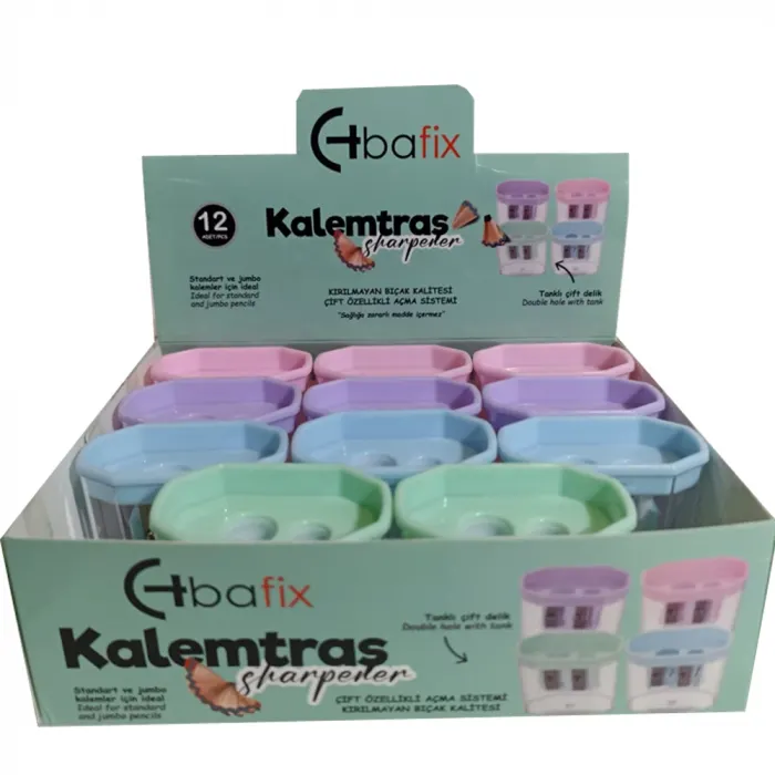 Bafix Kalemtraş Çift Delikli Tanklı Ts2385