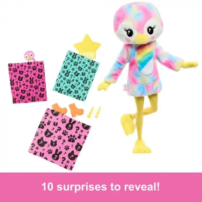 Barbie Cutie Reveal Rüya Renkler Serisi - Penguin Hrk40