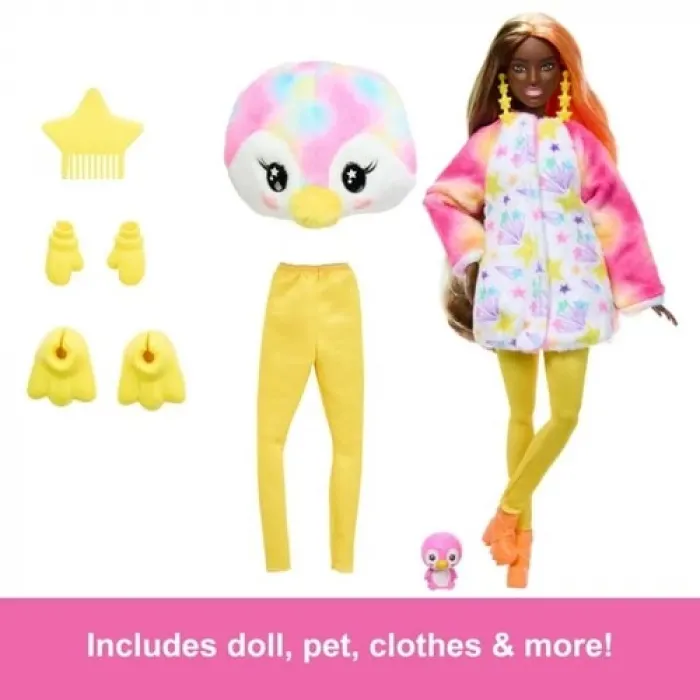 Barbie Cutie Reveal Rüya Renkler Serisi - Penguin Hrk40