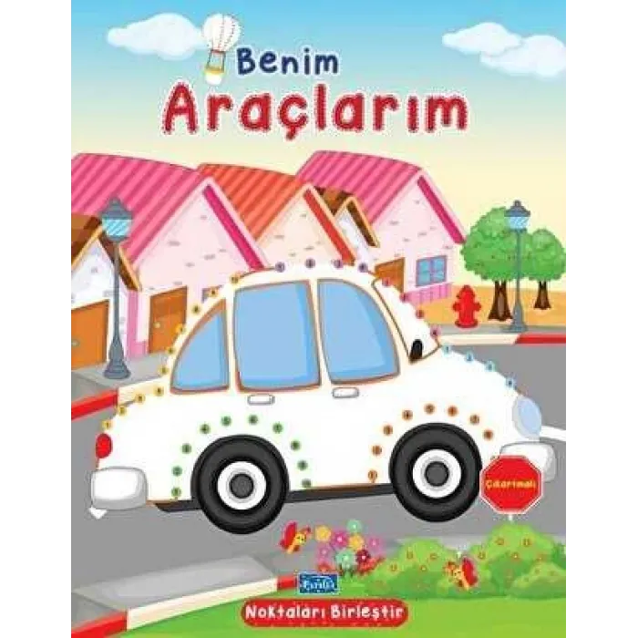 Benim Araçlarım Parıltı Yayınları Boyama ve Çıkartma