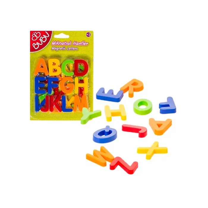 Bu-Bu Mıknatıslı Harfler - Kartela