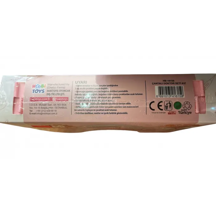 Çantalı Mini Doktor Seti - Pembe HB-16159