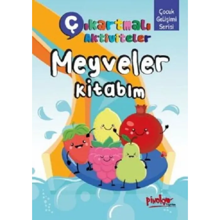 ÇIKARTMALI MEYVELER KİTABİM / 16 SAYFA