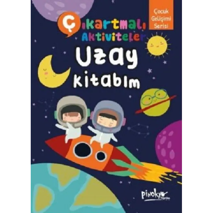ÇIKARTMALI UZAY KİTABİM / 16 SAYFA