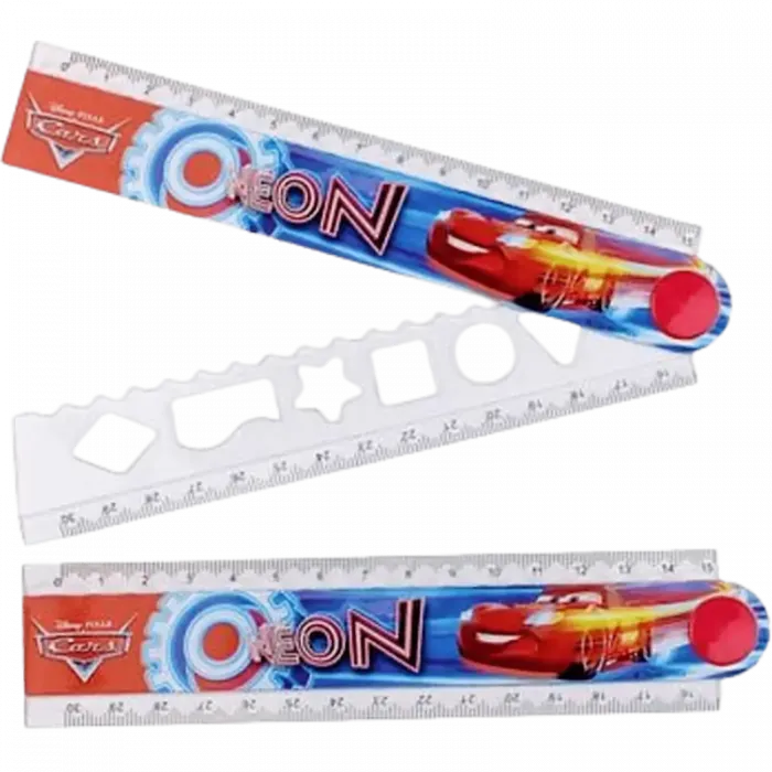 Dısney Pixar Cars Çift Cetvel