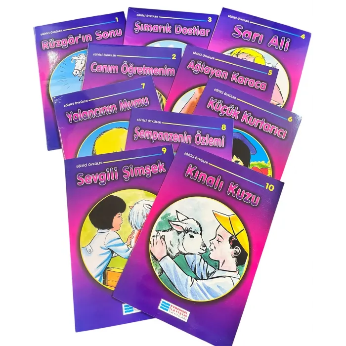EĞİTİCİ ÖYKÜLER SERİSİ - 1.SINIF - (10 KİTAP)
