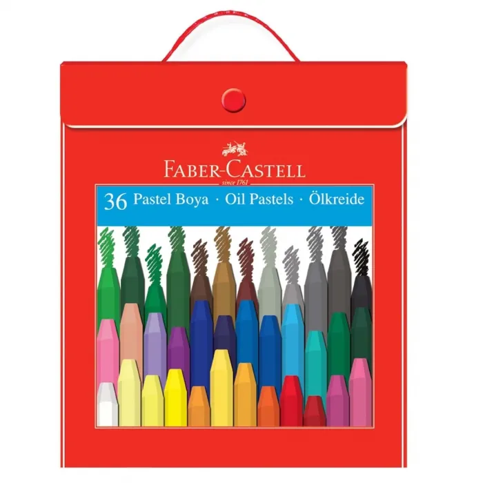 FABER CASTELL PASTEL BOYA ÇANTALI 36 RENK