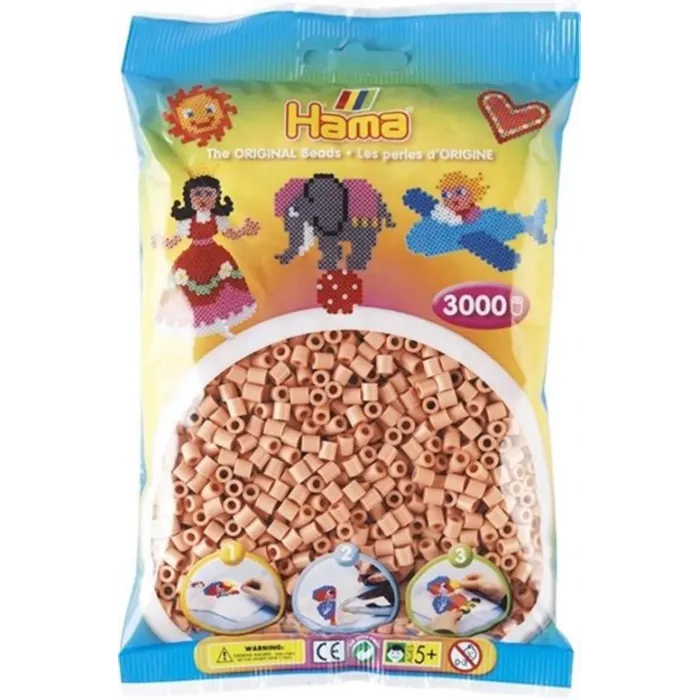 Hama Boncuk Midi 3.000lik Poşet - Ten Rengi (HA201-26)