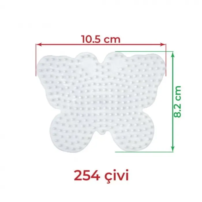 Hama Boncuk Midi Tabla - Kelebek (HA298)