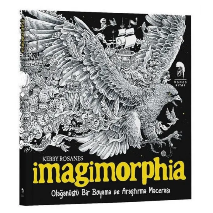 Imagimorphia - Yetişkinler İçin Boyama Kitabı