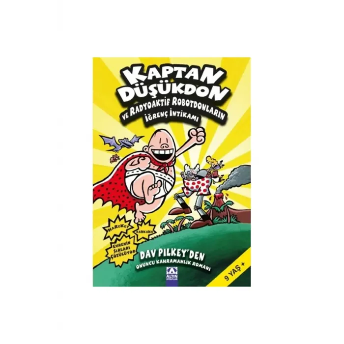 KAPTAN DÜŞÜKDON 10. KİTAP - KAPTAN DÜŞÜKDON VE RADYOAKTİF ROBOTDONLARIN İĞRENÇ İNTİKAMI