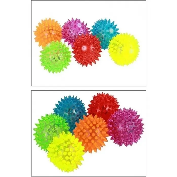 Kirpi Dikenli Işıklı Top