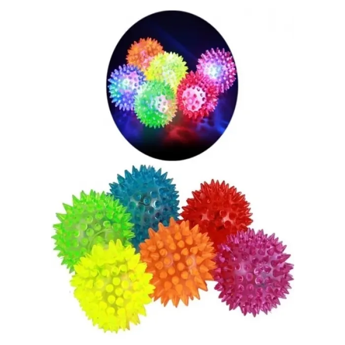 Kirpi Dikenli Işıklı Top