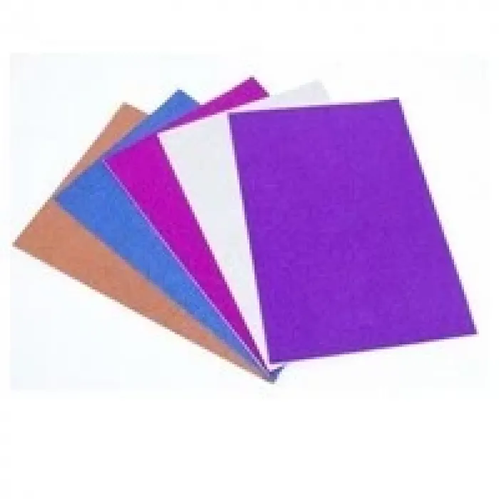 Lino Elişi Kağıdı Simli Yapışkanlı 10 LU 20x30 CM