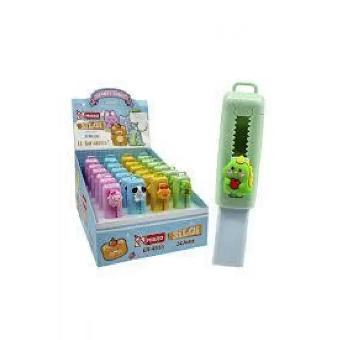 Mikro Figürlü Sürgülü Silgi ER-4535