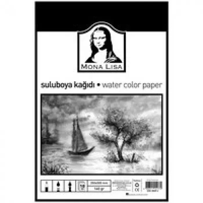 Mona Lisa Sulu Boya Kağıdı 35x50 160 GR (1 Adet)