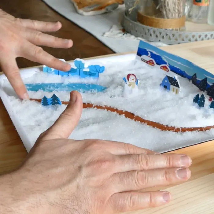 Mucit Kafası Oyuncak Kar Kasabası