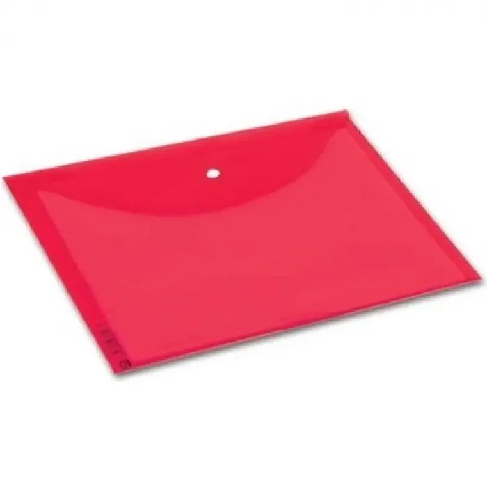 Noki Çıtçıtlı Dosya Evrak Zarfı Kırmızı