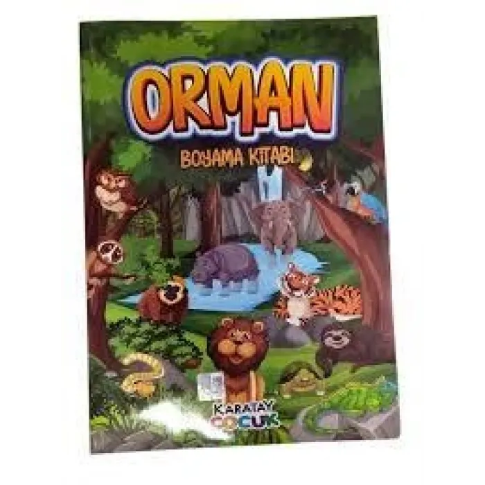 Orman Boyama Kitabı 128 Syf. Karatay Çocuk