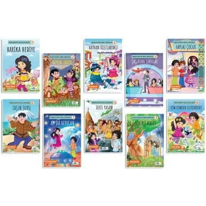 PARLAK KALEMLE İLGİNÇ SERÜVENLER- PENNA SERİSİ (10 KİTAP)