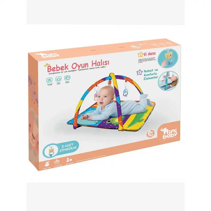 Piyanolu Bebek Oyun Halısı