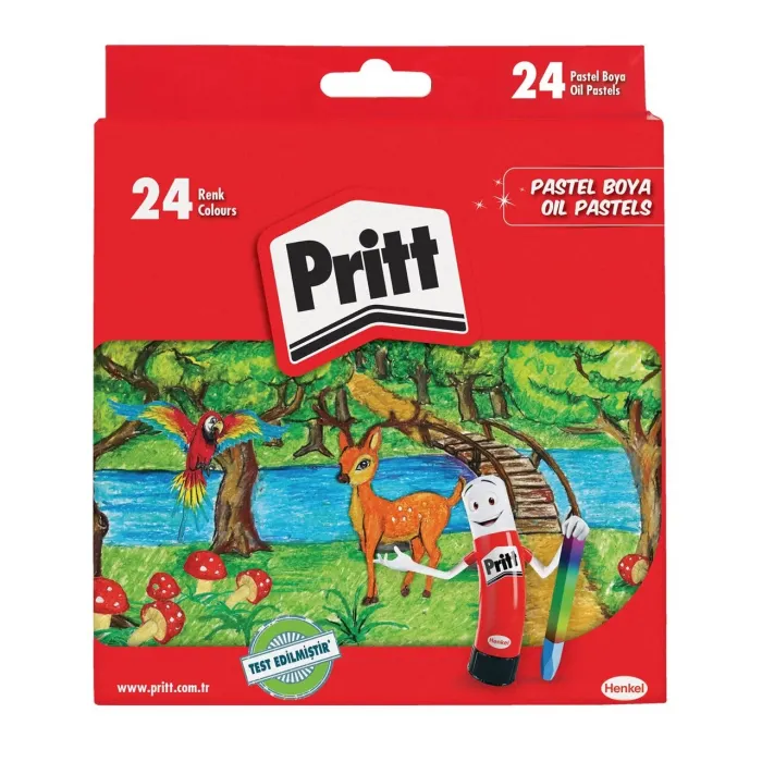 Pritt Pastel Boya Karton Kutu 24 Renk 1307853