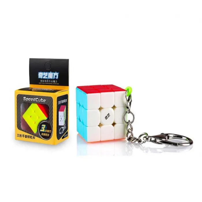 Qy Toys 3X3 Flat Speed Küp Anahtarlık Blisterli 2192