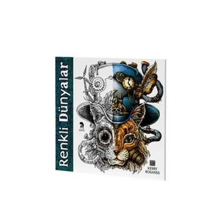 Renkli Dünyalar - Yetişkinler İçin Boyama Kitabı