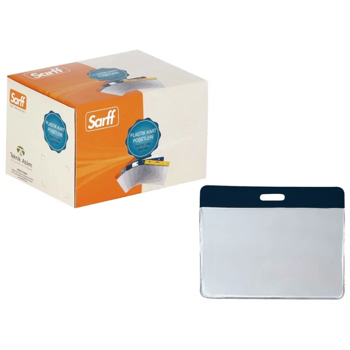 SARFF YATAY KART POŞETİ MAVİ