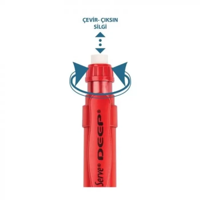 Serve DEEP SV-DEEP07-MKRM METALLIC LAVA RED