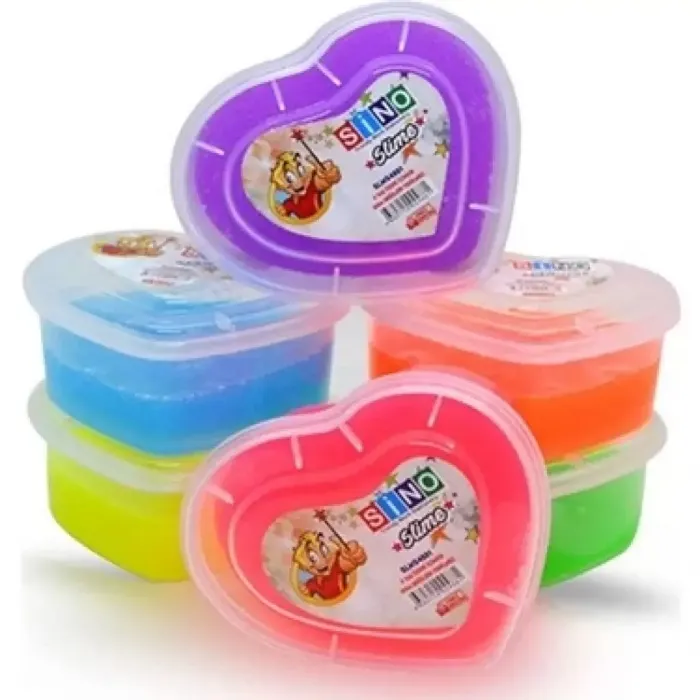 Sino Neon Slime Kalp Kutu
