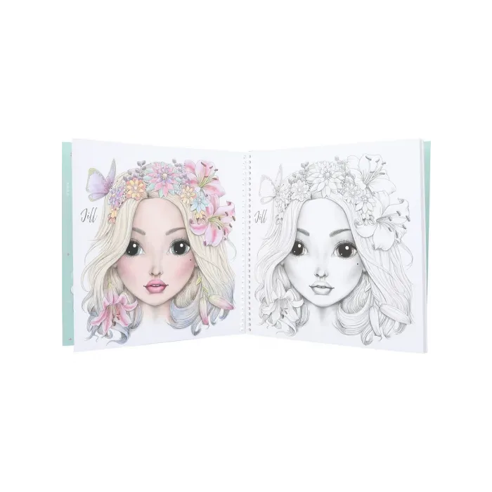 Top Model Sac Tasarım Tasarım Defteri ( Special Colouring Book )