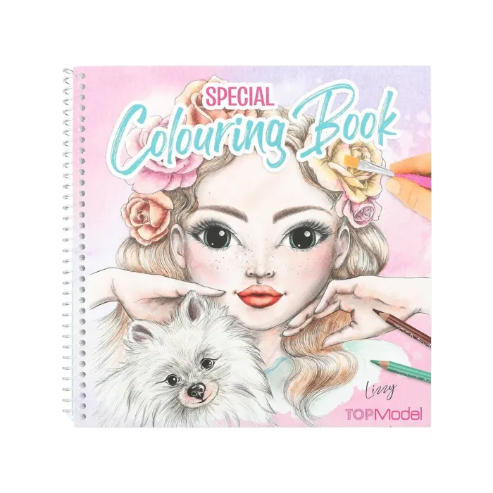 Top Model Sac Tasarım Tasarım Defteri ( Special Colouring Book )