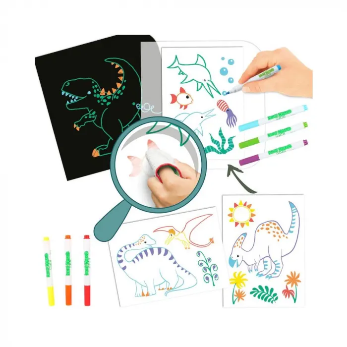 TopModel Dino World Paint & Swipe Book