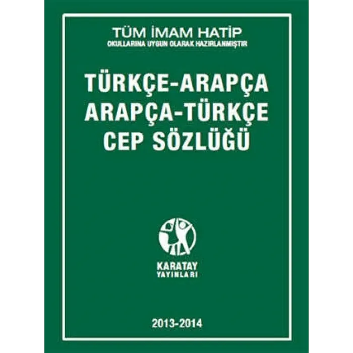 Türkçe Arapça Arapça Türkçe Cep Sözlüğü Karatay Yayınları